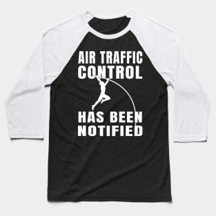 Pole Vault Air Traffic Control Athlete Gift Baseball T-Shirt